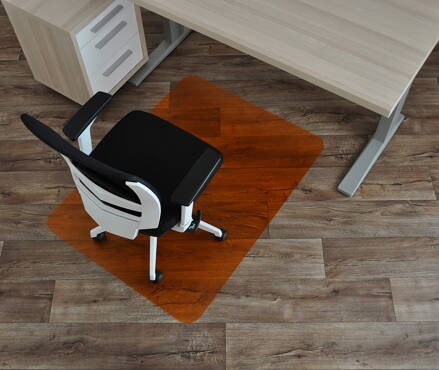 Podložka pod židli smartmatt 120x90cm - 5090PH-O  oranžová